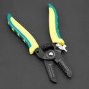 Portable Wire Stripper Pliers Crimper Cable Stripping Crimping Cutter