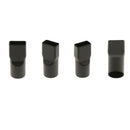 Vacuum Cleaner Power Tool Dust Extraction Hose Nozzle Adaptor 32mm Black 4x