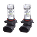 Pair 9005 100W 1800LM LED 20SMD Foglight Bulbs Conversion Kit for Universal