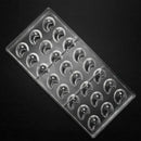 DIY Moon Shaped Polycarbonate Chocolate Molds,Baking And Pastry Tools Plast