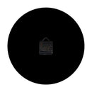 Elegant Piano Key Clock Music Notes Wave Round Modern Wall Clock Without Ba