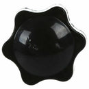 2 Pcs M6 x 30mm Male Thread 32mm Star Head Clamping Knob Black D3L8