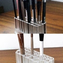 26 Holes Acrylic Clear Cosmetic Makeup Brush Holder For Daily Home Women Us A6N4