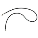 Jewelry Men's Necklace - 3mm Cord - Leather - Stainless Steel - for Men - C A8D1