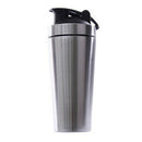 Stainless Steel Protein Vibrating Bottle Gym Shaker Sports Milkshake Blende K2R4