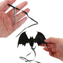 12pcs/string Horror Bat Halloween Non-woven Bat String KTV Bar Home Party De ME