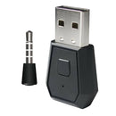 USB Bluetooth Adapter Audio Receiver for PS4 Laptop Headphones Headsets