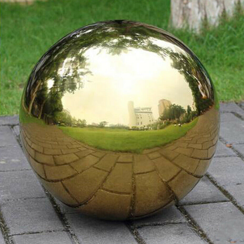 3 Pieces Garden Sphere Stainless Steel Gazing Ball Set, Ranging From 138mm to