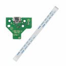 USB Charging Port Socket Board JDS-011 for SONY PS4 Controller + 12 pin Cab B1S4