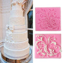 Peony lace Silicone Fondant baking Paste Mold Cake Decorat Y2Q7 DIY Clay Po Z8M5
