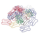 30 Pieces Creative Tooth Shaped Paper Clips School Office Stationery Student