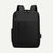 Nylon Backpack Men Women Laptop Mochila Big Capacity Travel Bagpack (Black)