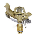 Stainless Steel Ground Insert + Zinc Sprink Water Watering Sprinkler Spraye