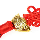 1Pc Chinese Knot Yuanbao Rope Keychain Pendant Chinese Nnot Jewelry Home Dec Hn