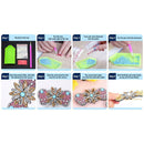 3pcs Butterfly Hair Clips DIY Rhinestone Barrettes Girls Bobby Pin Hairpins