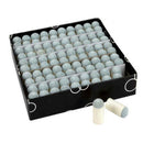 100PCS Insert In Cue Tips Standard 10mm Snooker Pool Billards Tip Head R WDH