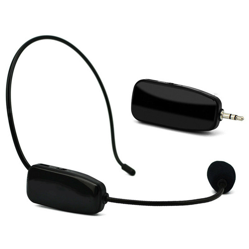 Wireless Microphone Headset, UHF Wireless Mic Headset and Detachable Handheld,