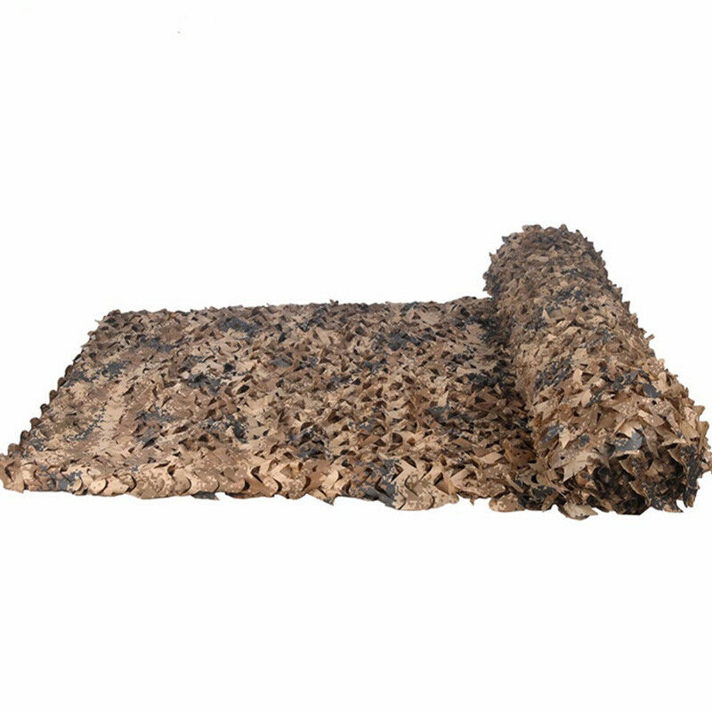 1.5Mx6M Camouflage Nets Tent Camping for Car Desert Hunting Netting Without