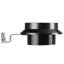 13LED Solar Energy Sink Lamp Pathway Street Lawn Lamp (Black Warm Light) A
