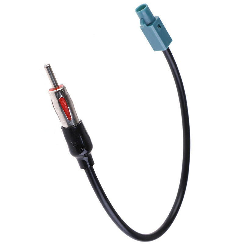 1Pc Car Aerial Radio Antenna Adapter Cable Wire Harness Plug CD antenna end li!E