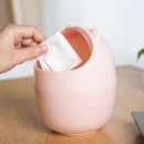 Mini Waste Bin Desktop Garbage Basket Cleaning Barrel Creative Small Desk O