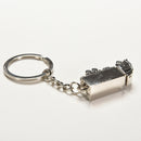 Fashionable Lovely Charm Ring Keychain Gift Truck Lorry Car Lovely Keyrings  3C