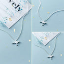 Kangaroo Pendant Necklace Animal Holiday Wallaby Women Charm Alloy Necklace R9A0
