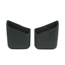1Pair Black Universal Car Auto Accessories Phone Organizer Storage Bag Box  W9N9