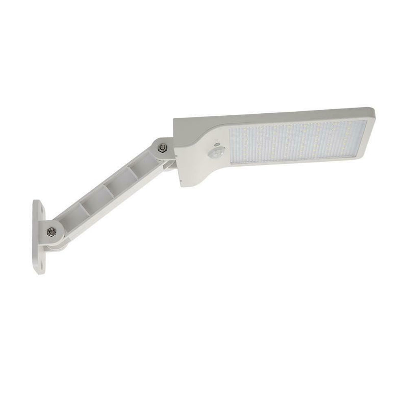 56LED Solar Motion Sensor Wall Light Remote Control Street Lamp (White)