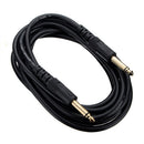 3M10Ft6.35Mm Guitar Amp Instrument Patch Straight Jack Male Lead Cable Cord ME