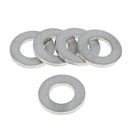 5 Pieces M10 Flat Washer Gasket, Plain Washer for Screw, Titanium Alloy