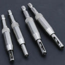 4Pcs HSS Self Centering Hinge Drill Bit Set for Hinges Drawer Guides A2Q5