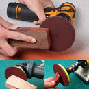 25Pcs 5 Inch Round Sanding Discs Sandpaper Circular Pads Grit Wet And Dry S E5F2