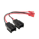 2Pieces Speaker Adaptor Plug Connectors Wire for Citroen C2 1999-2015
