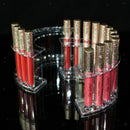 Multi-functional & Practical Acrylic 12 Holes Clear Brush Holder Organizers and