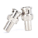 5Pcs BNC Male to AV RCA Female Coax Coaxial Connector Adapter for CCTV Camera BX