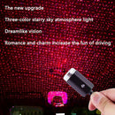 Usb Car Roof Star Projector Led Night Light 3 Colors 7 Lighting Effects Lamp Ew