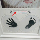 Photo Frame Baby Photo Frame Newborn Wall for Pictures Handprint Footprint