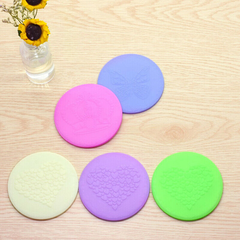 Portable Cute Round Mirror Plastic Makeup Pocket Handbag Mini Small MirrorB Cy