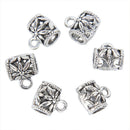 10Pcs Lots Tibetan Beads Fit Bracelet Charms Pendants Jewelry Making Finding  TO
