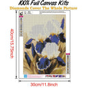 5D DIY Full Round Diamond Painting Flower Rhinestones Cross Stitch (B988)