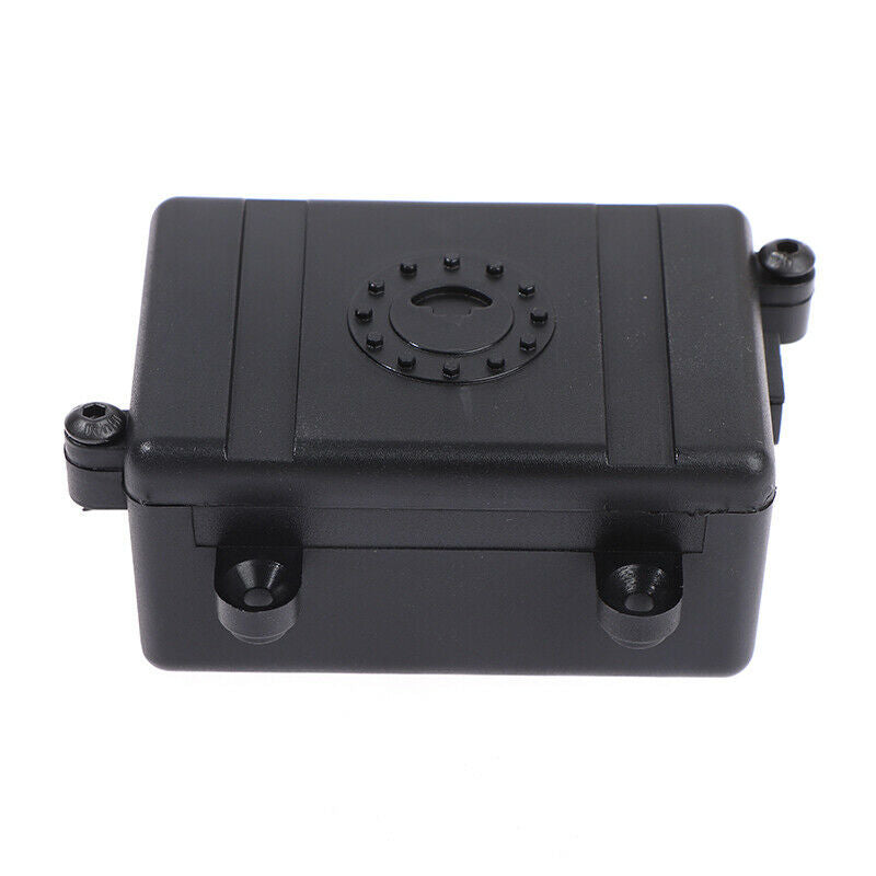 Receiver Box RC Car Radio Box Decoration Tool Plastic For 1/10 RC Rock Car ASEAU