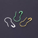300pcs Colorful Gourd Shape Safety Pins Metal Clips Knitting Stitch Marker