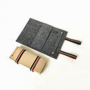 Jewelry Roll Organizer Bag Travel Necklace Bracelet Ring Carrying Case Disp