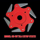 6 Steel Blades 65Mn Universal Lawn Mower Garden Trimmer Head Brush Cutter FT