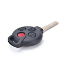 Remote Key Replacement Case Button Shell For Mercedes Benz Smart Car Fortwo 3C