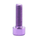 1 Pair Bike Water Bottle Cage Bolts M5 Aluminium Alloy Hex Socket Tapping ScX8N1