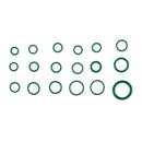 265pcs Assortment Kit Car HNBR Air Conditioning O Ring Seals Set(Green)