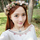 New Floral Flower Party Wedding Crown Hair Wreaths Headband Hair Band Garland OZ
