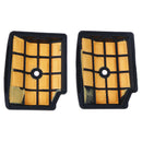 2Pcs Stihl Chainsaw MS200T 020T air filter replaces 1129-120-16_